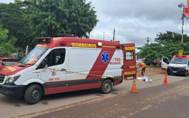 Idoso morre após ser atropelado por menina de 12 anos no DF