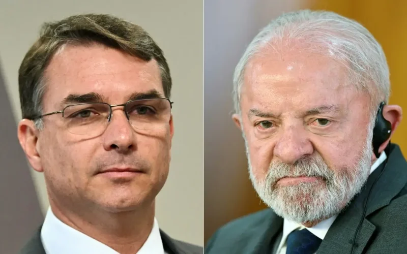 Pesquisa mostra Flávio Bolsonaro à frente de Lula em cenário de 2º turno para 2026