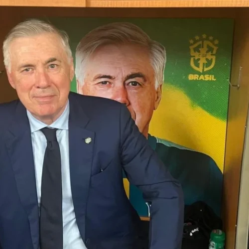 Ancelotti envia mensagem à torcida brasileira após divulgar convocação