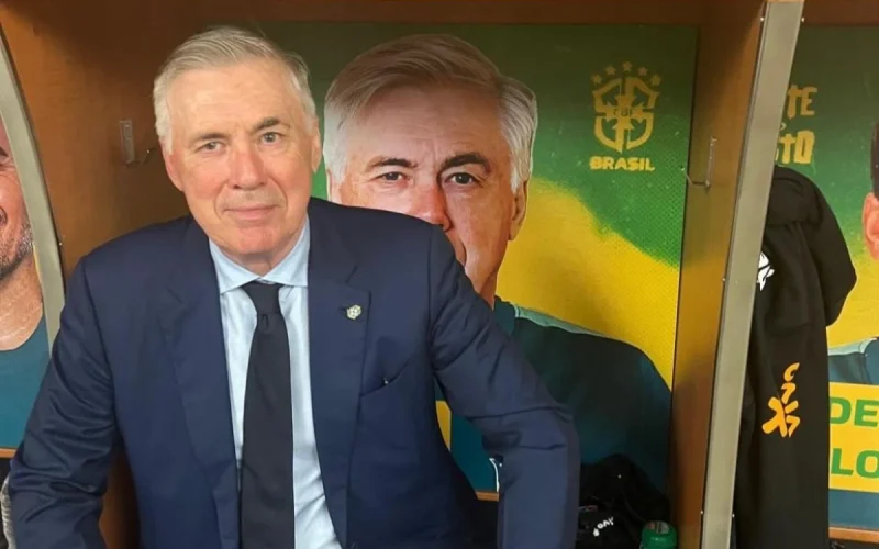 Ancelotti envia mensagem à torcida brasileira após divulgar convocação